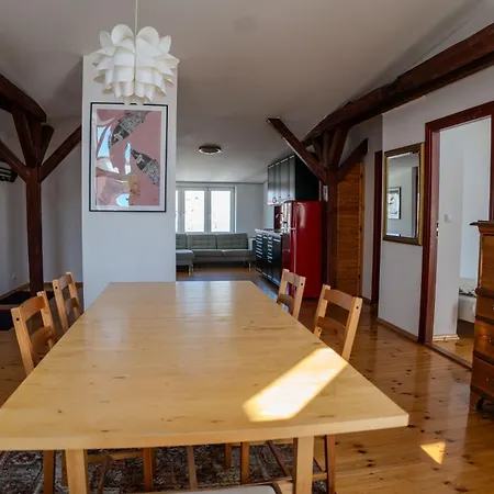 Apartment Retro Wooden Touch By Bookinghost Szczecin