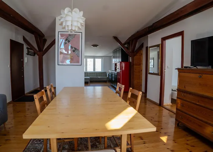 Apartman Retro Wooden Touch By Bookinghost Szczecin